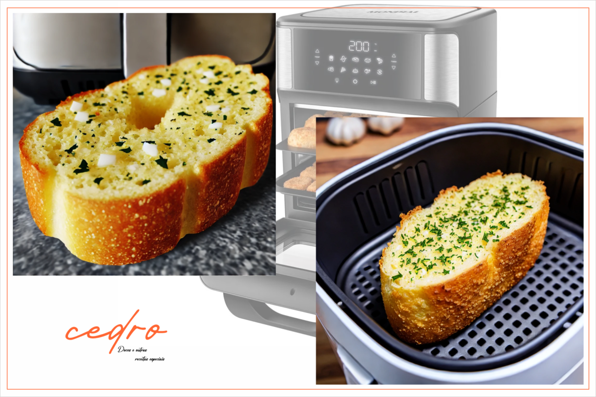 Read more about the article Receita irresistível de pão de alho na air fryer para petiscos rápidos e saborosos